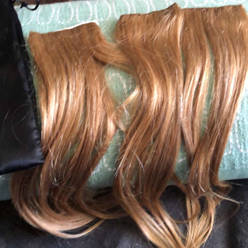 Cashmere hair - Lot of 3 NEW 🔥hair extensions  new unused blonde
